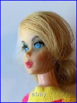 Vintage BARBIE MARLO TNT Doll Blonde Flip Hair / Swimsuit