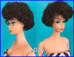 Vintage BARBIE R Doll black hair made in Japan PATS PEND bubble cut From Japan