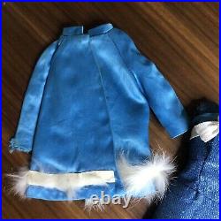 Vintage BARBIE Sears Exclusive BEAUTIFUL BLUES #3303 Coat & Dress HTF
