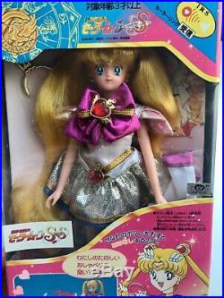 Vintage Bandai 90s Sailor Moon SuperS Chara Talk Doll & Outfit NEW IN BOX Japan