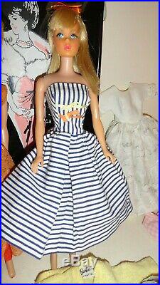 Vintage Barbie 1960 s Early Lot Japan Bubblecut Clone Clothes Shoes Acces. Case