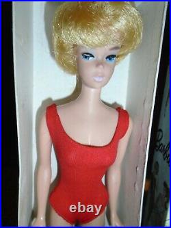 Vintage Barbie 1962 Bubble Cut Blonde by Mattel 7PT, 850