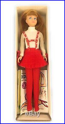 Vintage Barbie, 1963 Mattel Skipper 0950 Redhead, Original Box, Clothes, Japan