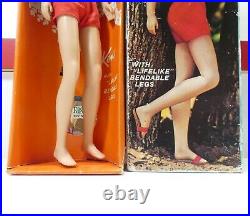 Vintage Barbie 1965 Brunette High Color Bend Leg Ken Lifelike Bendable Legs MIB