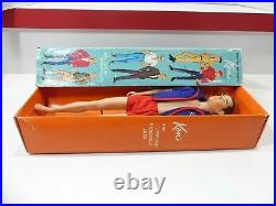 Vintage Barbie 1965 Brunette High Color Bend Leg Ken Lifelike Bendable Legs MIB