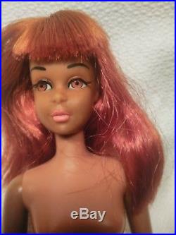 Vintage Barbie 1966 African American / Black Francie Doll Japan