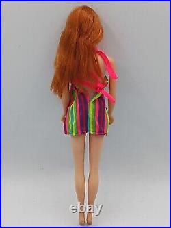 Vintage Barbie 1966 Japan Pat Pending Twist & Turn Bendable Stacey Red Hair