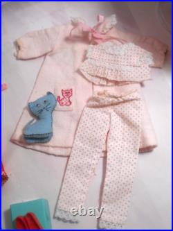 Vintage Barbie 1ST ISSUE BLONDE SKIPPER DOLL JUNIOR BRIDESMAID SS JAPAN SHOES ++