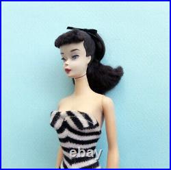 Vintage Barbie #3 Brunette Hair Vintage Doll Good condition