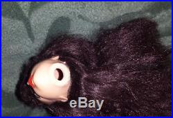 Vintage Barbie #3 Brunette Ponytail Doll head, and tlc TM solid pale body, Japan
