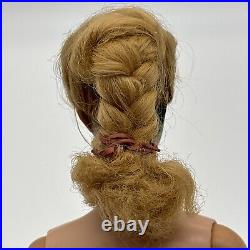 Vintage Barbie #4 Ponytail Blonde 1960's. GREEN EAR
