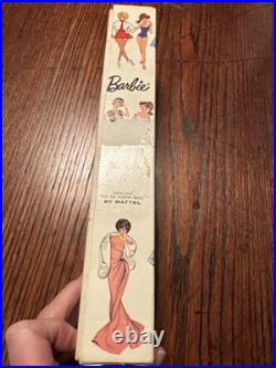 Vintage Barbie #850 Redhead Ponytail Doll Box Only Japan by Mattel Genuine