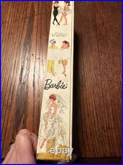 Vintage Barbie #850 Redhead Ponytail Doll Box Only Japan by Mattel Genuine