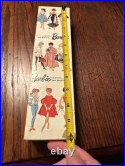 Vintage Barbie #850 Redhead Ponytail Doll Box Only Japan by Mattel Genuine