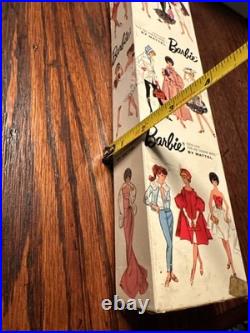 Vintage Barbie #850 Redhead Ponytail Doll Box Only Japan by Mattel Genuine