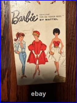 Vintage Barbie #850 Redhead Ponytail Doll Box Only Japan by Mattel Genuine