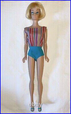 American Girl Barbie Doll #1070 Original Gold Wire Stand REPRO ~ Vintage 1960's