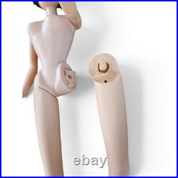 Vintage Barbie American Girl Doll 1965 Bendable Legs Brunette TLC
