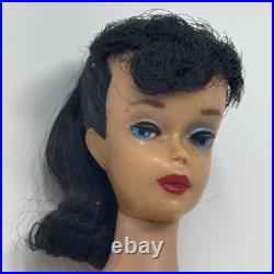 Vintage Barbie BRUNETTE Ponytail #5 1960s OG Face Paint Vintage Barbie BRUNETTE Ponytail #5 1960s OG Face Paint
