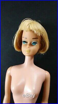 Vintage Barbie Blonde Page boy cut, white lips, Midge Lot 1958 Japan