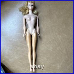 Vintage Barbie, Blonde, Ponytail # 4 Body 5 Head 1960 JAPAN TM Solid Body Used