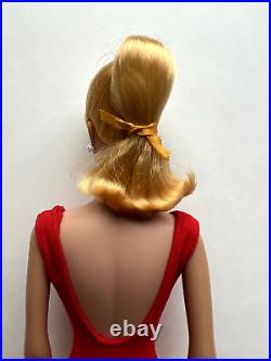 Vintage Barbie Blonde SWIRL PONYTAIL Doll with Box, Booklet, GORGEOUS