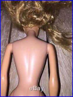 Vintage Barbie Blonde With Barbie In Script Body, Tm Japan On Heel Tagged Dres