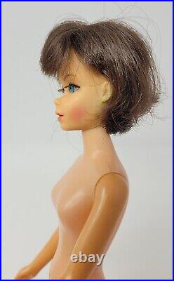 Vintage Barbie Brunette Hair 1966 JAPAN Twist n Turn Body Rooted Lashes MUST SEE