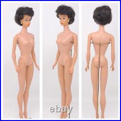 Vintage Barbie Bubblecut 1960s Brunette in Solo In the Spotlight