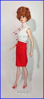 Vintage Barbie Bubblecut Red Hair Titian Japan with Outfit Beauty