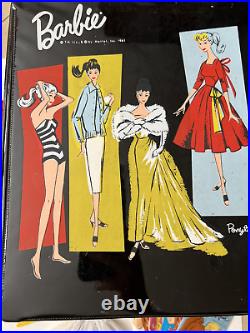 Vintage Barbie Case Lot Titian MIDGE Doll Clothes Shoes Mattel 1960, VERY NICE