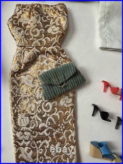 Vintage Barbie Case Lot Titian MIDGE Doll Clothes Shoes Mattel 1960, VERY NICE