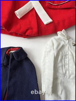 Vintage Barbie Case Lot Titian MIDGE Doll Clothes Shoes Mattel 1960, VERY NICE