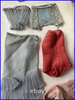 Vintage Barbie Case Lot Titian MIDGE Doll Clothes Shoes Mattel 1960, VERY NICE