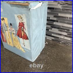 Vintage Barbie Case ken skipper Doll with tons of Clothes 1960s lot of 7