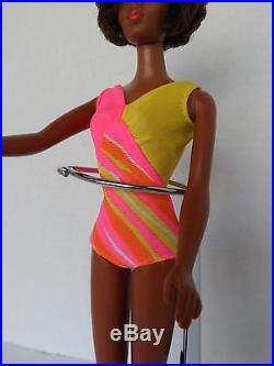 Vintage Barbie Christie TnT Doll Japan 1966/1969 With Swimsuit