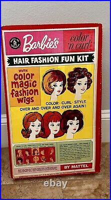 Vintage Barbie Color and Curl 1965 japan Rare item nrfb