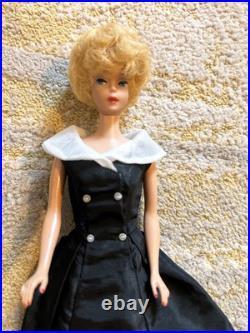 Vintage Barbie Doll 1960s Blonde Dress Japan Patent Pending Mattel Old Antique