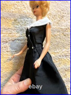Vintage Barbie Doll 1960s Blonde Dress Japan Patent Pending Mattel Old Antique