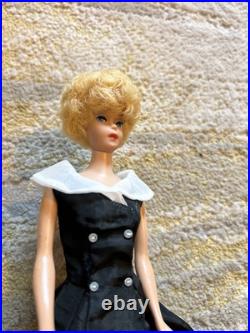 Vintage Barbie Doll 1960s Blonde Dress Japan Patent Pending Mattel Old Antique