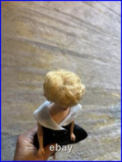 Vintage Barbie Doll 1960s Blonde Dress Japan Patent Pending Mattel Old Antique