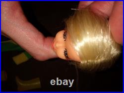 Vintage Barbie Doll 1967 Twiggy Head With Original Outfit And Boots Vintage Barbie Doll 1967 Twiggy Head With Original Outfit And Boots