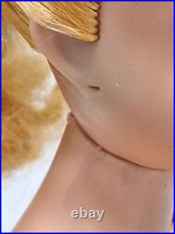 Vintage Barbie Doll #7 Blonde Ponytail in Original Red Suit Mattel Japan 1964