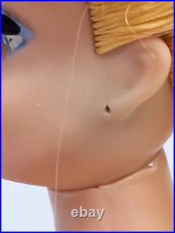 Vintage Barbie Doll #7 Blonde Ponytail in Original Red Suit Mattel Japan 1964