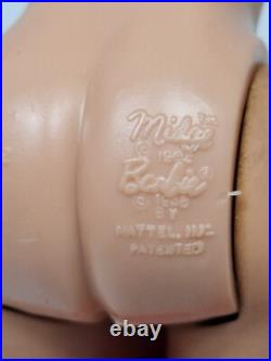 Vintage Barbie Doll #7 Blonde Ponytail in Original Red Suit Mattel Japan 1964