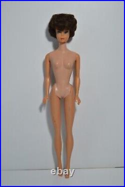 Vintage Barbie Doll American Girl #0850 Dark Brunette Bubble Cut 1960's Japan