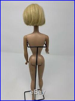 Vintage Barbie Doll American Girl Blonde #1070 1960's Bendable Leg Japan