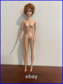 Vintage Barbie Doll Bubblecut Titian Red Hair 1960s Mattel Japan Nude RARE