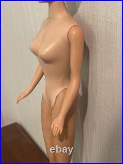 Vintage Barbie Doll Bubblecut Titian Red Hair 1960s Mattel Japan Nude RARE