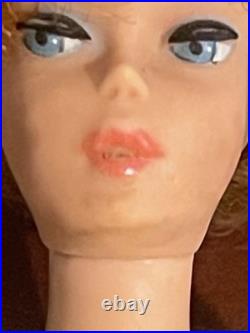 Vintage Barbie Doll Bubblecut Titian Red Hair 1960s Mattel Japan Nude RARE